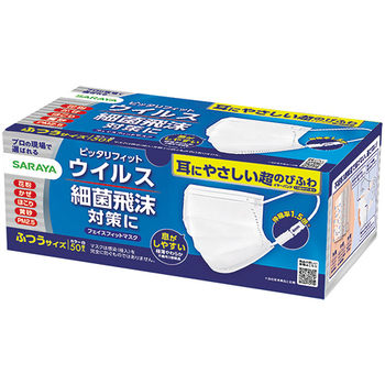 サラヤ フェイスフィットマスク ふつうサイズ 50982 1箱(50枚)