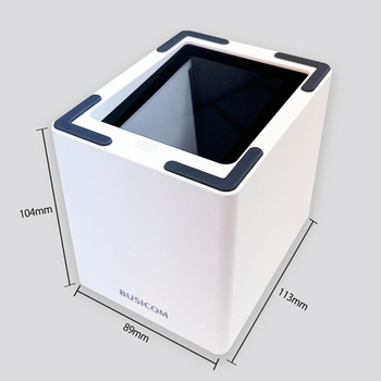 ビジコム デスクトップQRコードリーダー USBタイプ Type-Aケーブルモデル マットブラック BC-NL3000U2-B 1台