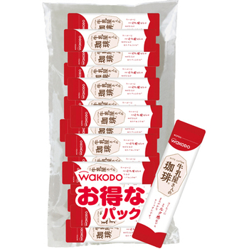 アサヒグループ食品 WAKODO 牛乳屋さんの珈琲 スティック 1袋(50本)