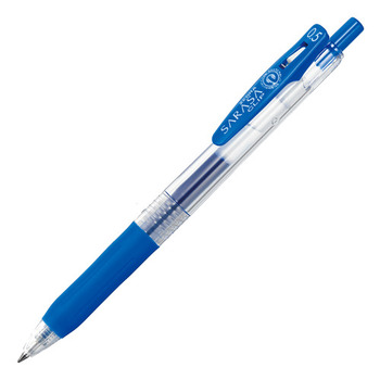 ゼブラ ジェルボールペン サラサクリップ 0.5mm コバルトブルー JJ15-COBL 1本