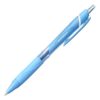 三菱鉛筆 油性ボールペン ジェットストリーム カラーインク 0.7mm ライトブルー SXN150C07.8 1本