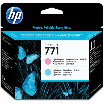 HP HP771 プリントヘッド ライトマゼンタ/ライトシアン CE019A 1個