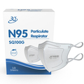 クー・メディカル・ジャパン N95微粒子用マスク SQ100G 1パック(10枚)