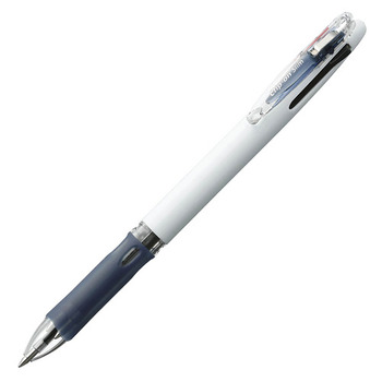 ゼブラ 多色油性ボールペン クリップ-オン スリム3C 0.7mm (軸色 白) B3A5-W 1本