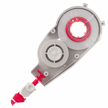トンボ鉛筆 修正テープ モノCX用カートリッジCR5 5mm幅×12m 赤 CT-CR5 1セット(10個)