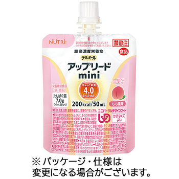 ニュートリー テルミールアップリードmini もも風味 50ml 1セット(24個)