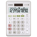 カシオ W税率電卓 10桁 ミニジャストタイプ ホワイト MW-100T-WE-N 1台