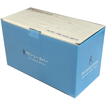 ファーストレイト PEシューカバー 乳白色 FR-207 1箱(100枚)