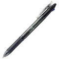 ゼブラ 3色油性ボールペン クリップ-オン スリム3C 0.7mm (軸色:クリアブラック) B3A5-TM-CBK 1本