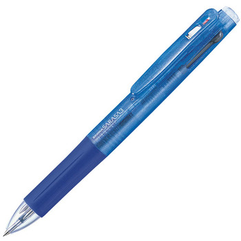 ゼブラ 3色ジェルボールペン サラサ3 0.5mm (軸色:青) J3J2-BL 1本