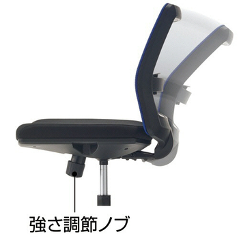 ライオン事務器 (N)LEO オフィスチェアー 肘なし グリーン(組立設置込) LE-1700-GR 1脚
