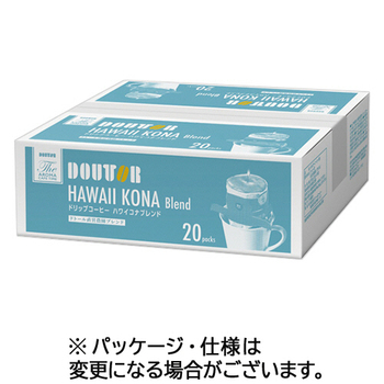 ドトールコーヒー ドリップコーヒー ハワイコナブレンド 10g 1セット(60袋:20袋×3箱)