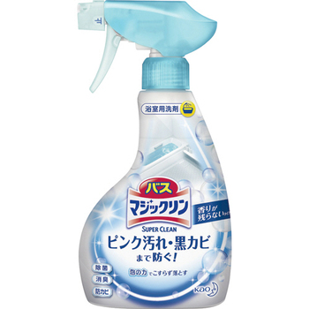 花王 バスマジックリン 泡立ちスプレー SUPER CLEAN 香りが残らないタイプ 本体 380ml 1本