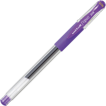 三菱鉛筆 ゲルインクボールペン ユニボール シグノ 極細 0.38mm 紫 UM151.12 1本