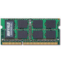 バッファロー PC3-12800 DDR3-1600MHz 204Pin SDRAM S.O.DIMM 4GB D3N1600-4G 1枚