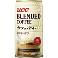 UCC ブレンドコーヒー カフェ・オ・レ カロリーオフ 185g 缶 1セット(60本:30本×2ケース)