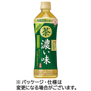 サントリー 緑茶 伊右衛門 濃い味 600mL ペットボトル 1ケース(24本)