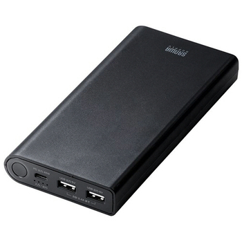 サンワサプライ USB PD対応モバイルバッテリー 20100mAh PD45W BTL-RDC26 1個