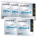 富士フイルム LTO Ultrium5 データカートリッジ バーコードラベル(横型)付 1.5TB LTO FB UL-5 OREDPX5Y 1パック(5巻)