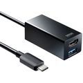 サンワサプライ USB Type-Cハブ付き HDMI変換アダプタ ブラック USB-3TCH35BK 1個