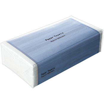 TANOSEE ペーパータオル ハードタイプ(レギュラー) 200枚/パック 1セット(125パック:25パック×5ケース)