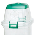 積水テクノ成型 透明エコダスター 共通フタ ペットボトルキャップ用グリーン TPFC4G 1個
