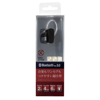 ロジテック Bluetooth3.0準拠 BT音楽対応 ハンズフリーヘッドセット ブラック LBT-MPHS400MBK 1個