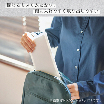キングジム クリアーファイル ホッソ(透明) A4 二つ折り 見開き15ポケット オレンジ 5515T-OR 1セット(2冊)