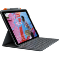ロジクール スリム フォリオ for iPad(第7世代、第8世代、第9世代) Bluetoothキーボード一体型ケース グラファイト iK1055BK 1台