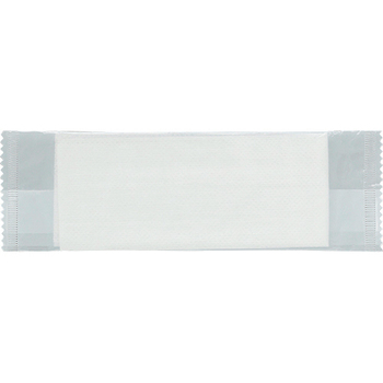 TANOSEE レーヨンメッシュおしぼり 平型 1セット(100枚:50枚×2パック)