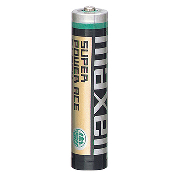 マクセル マンガン乾電池 BLACK 単4形 R03(BN) 2B 1パック(2本)