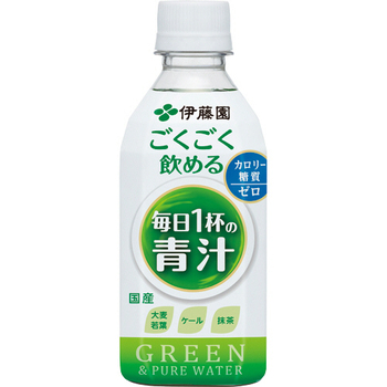 伊藤園 ごくごく飲める毎日1杯の青汁 350g ペットボトル 1ケース(24本)