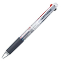三菱鉛筆 3色ボールペン クリフター 0.7mm (軸色:透明) SE3304.T 1本
