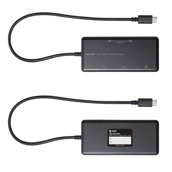 サンワサプライ USB Type-C ドッキングステーション USB-DKM7BK 1台