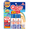 大日本除蟲菊 KINCHO 蚊がいなくなるスプレー 200回 無香料 1パック(2本)