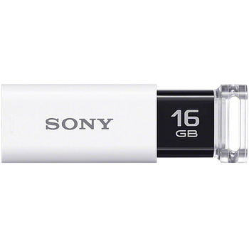 ソニー USBメモリー ポケットビット Uシリーズ 16GB ホワイト USM16GU W 1個