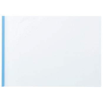 TANOSEE 再生レールホルダー A3ヨコ 10枚収容 青 1セット(30冊:10冊×3パック)
