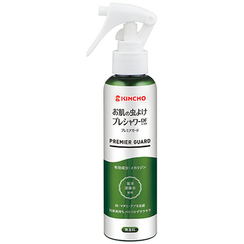 大日本除蟲菊 KINCHO お肌の虫よけ プレシャワーDFミスト プレミアガード 無香料 120ml 1本