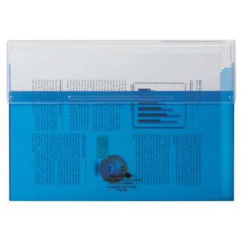 リヒトラブ AQUA DROPs コングレスケース A4ヨコ 150枚収容 乳白 A-5035-1 1セット(10個)