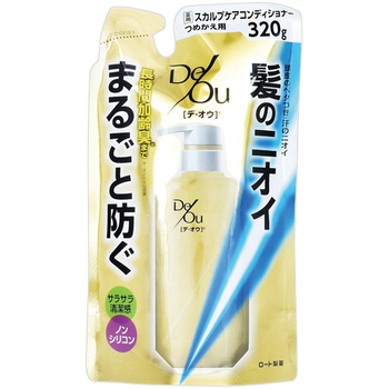 ロート製薬 デ・オウ 薬用スカルプケア コンディショナー つめかえ用 320g 1個