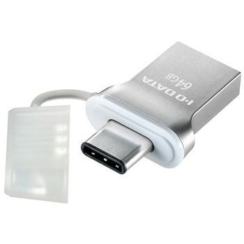 アイオーデータ USB 3.1 Gen1 Type-C - Type-A 両コネクター搭載USBメモリー 64GB U3C-HP64G 1個