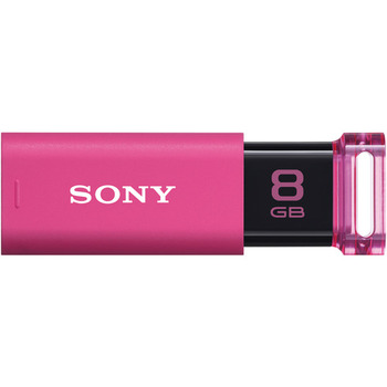 ソニー USBメモリー ポケットビット Uシリーズ 8GB ピンク USM8GU P 1個