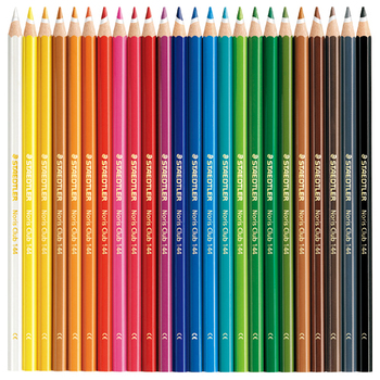 ステッドラー ノリスクラブ 色鉛筆 24色(各色1本) 144 NC24P 1セット