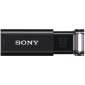 ソニー USBメモリー ポケットビット Uシリーズ 8GB ブラック USM8GU B 1個