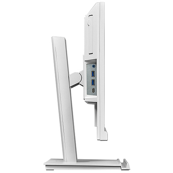 アイオーデータ BizCrysta Type-C搭載&フリースタイルスタンド 23.8型ワイド液晶ディスプレイ ホワイト 5年保証 LCD-BC241DW-F