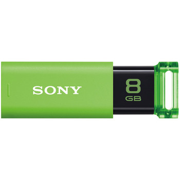ソニー USBメモリー ポケットビット Uシリーズ 8GB グリーン USM8GU G 1個