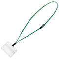コクヨ 吊り下げ名札セット(カードプロテクトタイプ・チャック式)(アイドプラス) 緑 ナフ-SP180G 1セット(10個)