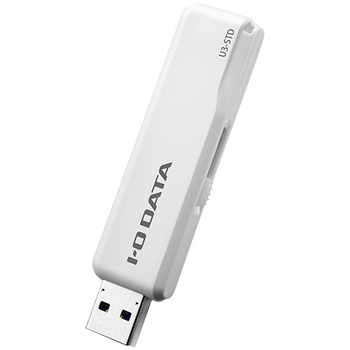 アイオーデータ USB 3.1 Gen 1(USB 3.0)/USB 2.0対応 スタンダードUSBメモリー 32GB ホワイト U3-STD32GR/W 1個