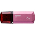 アドテック USB2.0 キャップ式フラッシュメモリ 16GB パッションピンク AD-UKTPP16G-U2R 1個