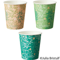 TANOSEE 紙コップ BerryLeaf(ベリーリーフ) 205mL(7オンス) 1セット(2000個:80個×25パック)